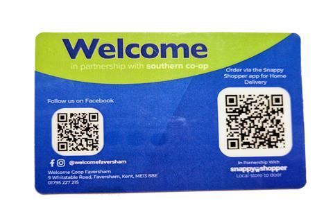 Welcome QR codes