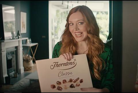 Thorntons ad