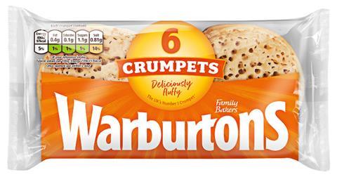 Warburtons crumpets