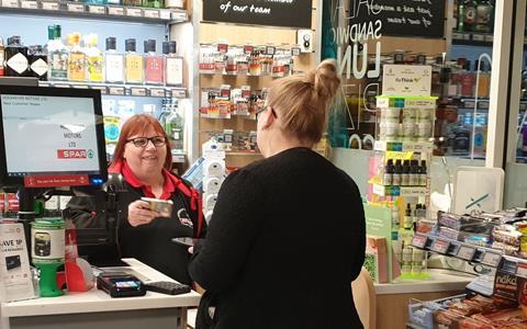 Cigarette customer_Spar Sleaford