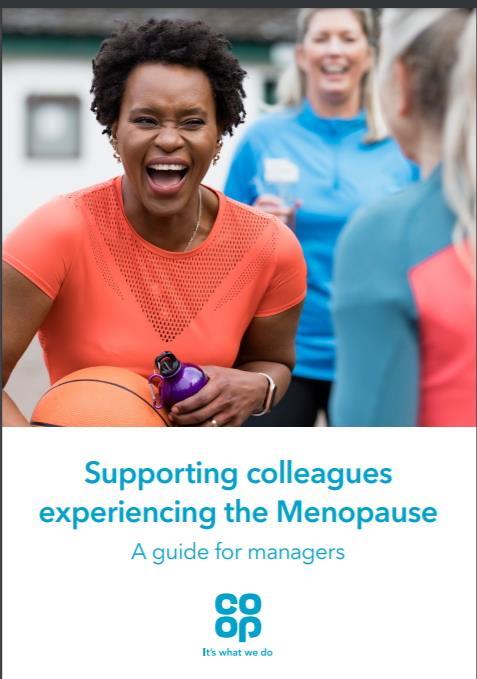 Co-op menopause support guide