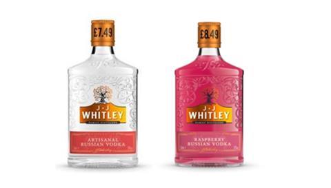 JJ Whitley vodka