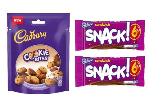 Cadbury Snack Cookie Bites