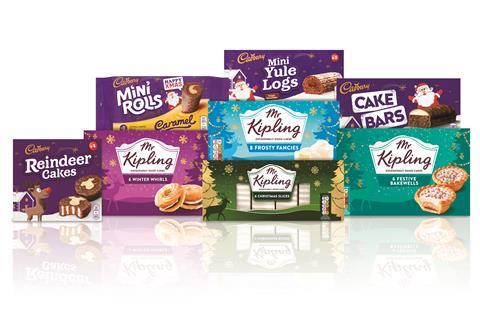 Cadbury Kipling Christmas range shot - 2020