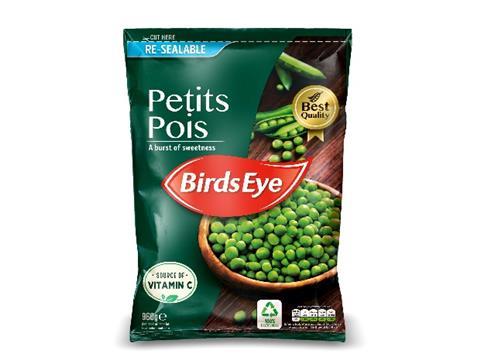 Birds Eye sustainable packaging