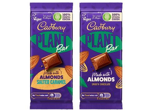 Cadbury Plant Bar range