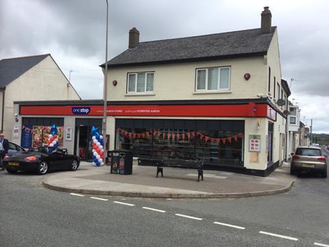 Exterior shot of one of Peter Robinson's three One Stop stores