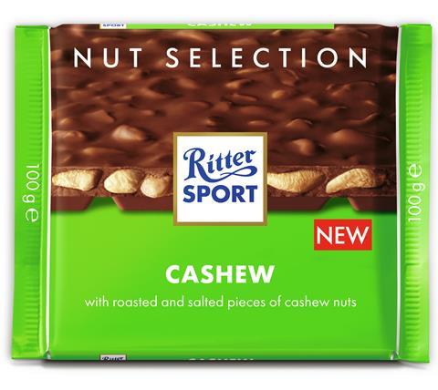 Ritter Sport_Nut Selection_Cashew