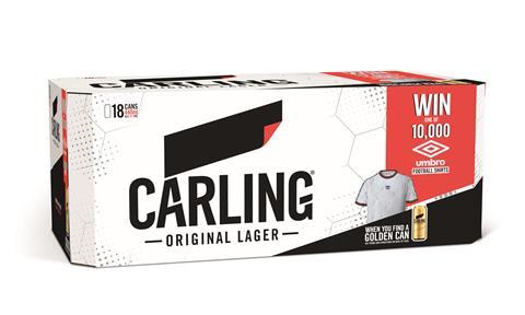 Carling Umbro pack