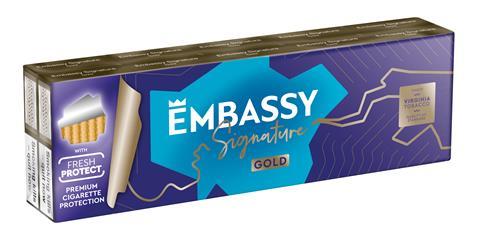 Embassy Signature Gold Fresh Seal 200s Outer 3D