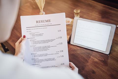 cv resume job interview