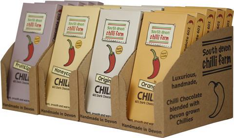 South Devon Chilli Farm Chocolate Trays