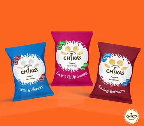Chika's New Vegan Rice Crisps