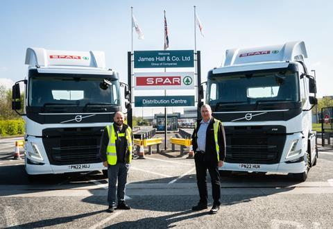 New Volvo tractor units - James Hall & Co. Ltd 1