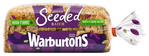 Warburtons Seeded Batch 800g 2021