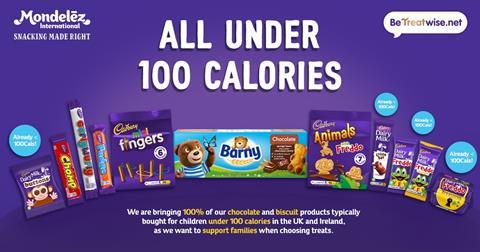 Mondelez 100 Calorie Cap