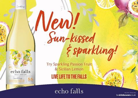 Echo Falls Passion Fruit and Sicilian Lemon