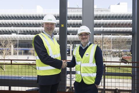 Tim Jacques, Preston Vault Youth Zone, with Anthony Barton, James Hall & Co. Ltd