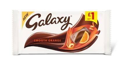 Galaxy orange £1 PMP