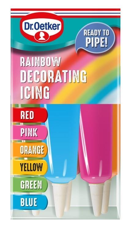 Dr Oetker Rainbow Decorating Icing