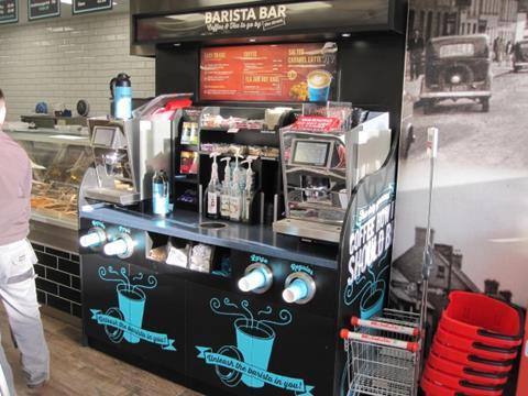 Barista Bar coffee Spar Poyntzpass
