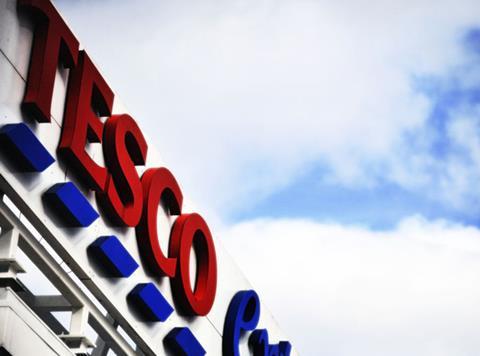 Tesco sign