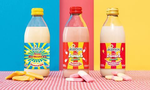 Swizzels x Delamere Flavoured Milk range 2