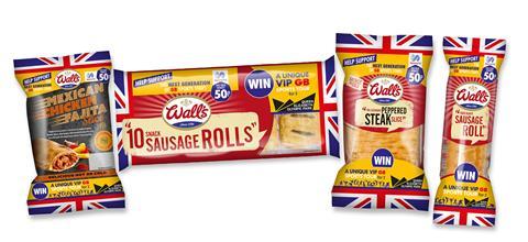 Wall's Pastry_On-pack promotion_Jumbo Sausage Roll