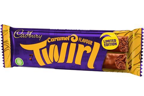 Cadbury Twirl Caramel