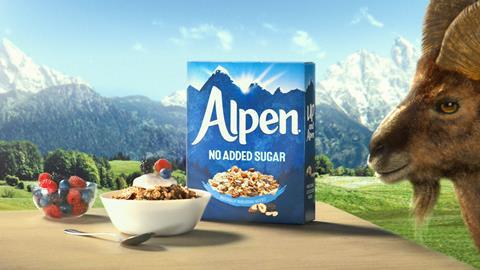 Alpen brand relaunch 50 birthday