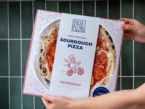 east PIZZAS launches first retail range