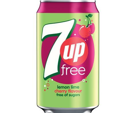 7UP Free Cherry - 330ml can