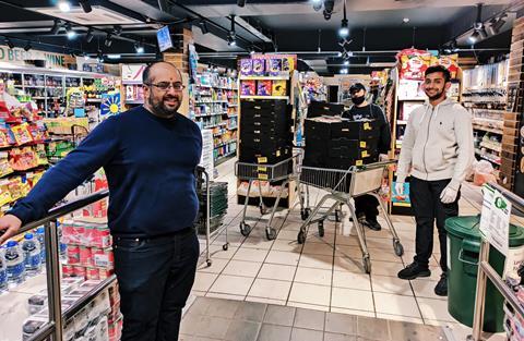 Jays Budgens Pratik and Tilak Lewisham Hospital donation