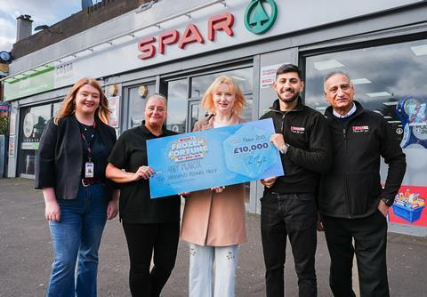SPAR Frozen Fortune £10k winner - Abby McNicol, SPAR Paisley Road, Renfrew