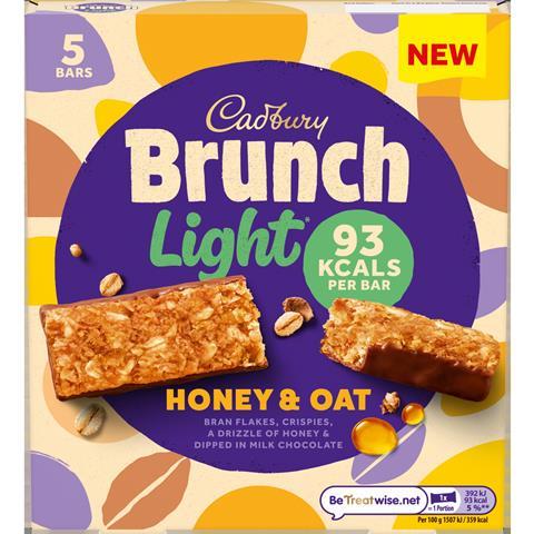 Cadbury Brunch Light Honey & Oat