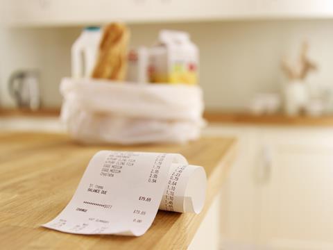 Shopping receipt GettyImages-147206820