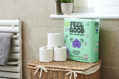 Feel Good eco toilet paper - bathroom 1
