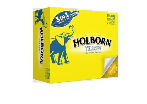 HOLBORN YELLOW 3in1 5x30g POUCH OUTER RF