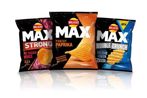 Walkers Max new range