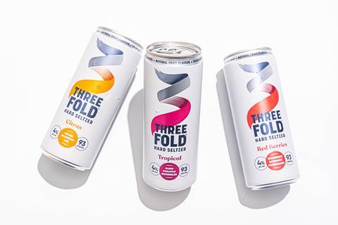 Three Fold hard seltzer Molson Coors