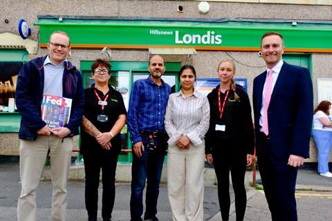 Matt Vickers MP Shailendra and Versha Shoti Middleton St George 060626