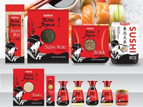 The Taste Japan range from Tiger Tiger