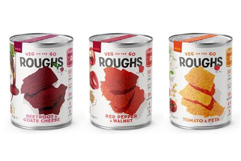 Roughs Snack Cans