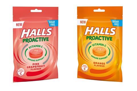 Halls Proactive With Vitamin C