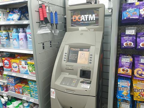 Londis Bexley Park cash point ATM
