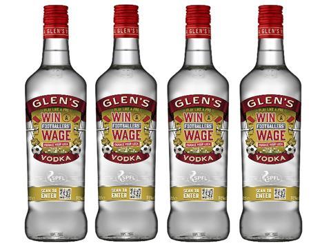 Glens Vodka promotion