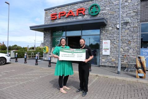 SPAR Community Cashback 25 recipient Sense Hub AFB LR