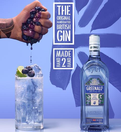 Greenall Blueberry Gin
