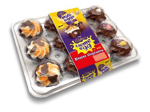 Creme Egg Mini Cupcake Platter