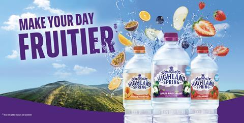 Highland Spring summer campaign July 2026